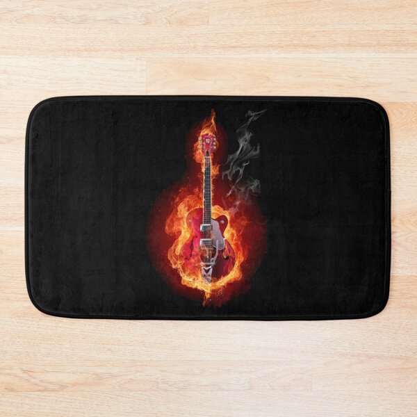 Item preview, Guitar on fire  designed and sold by Home-of-art.