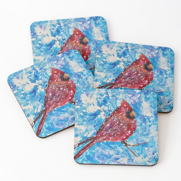 Item preview, Mr. Snow Cardinal  designed and sold by CanvasandSoul.