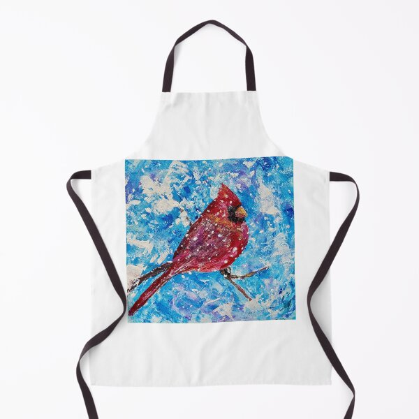 Item preview, Mr. Snow Cardinal designed and sold by CanvasandSoul.