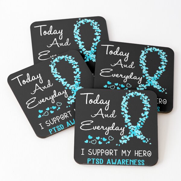 Item preview, Today and Everyday I Support My Hero PTSD Awareness designed and sold by ArangoaStore.