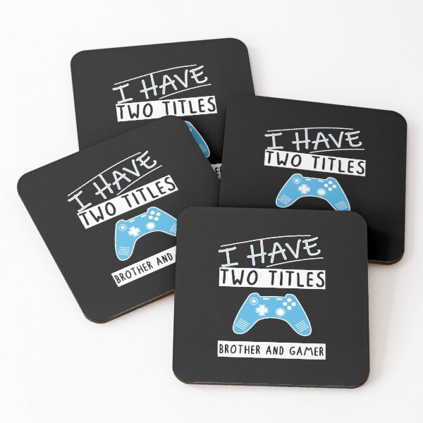 Item preview, I Have Two Titles Brother And Gamer Funny gaming Gift For gamer Lovers  designed and sold by pedrored369.