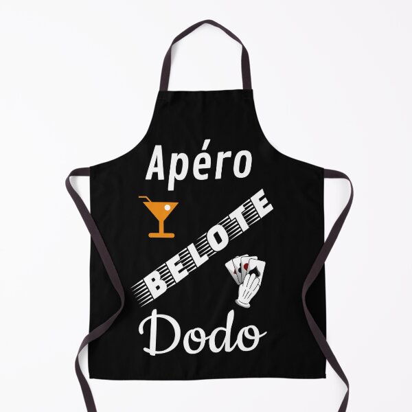 Item preview, Aperitif belote dodo humor funny fun funny black background designed and sold by sex-sansbol.