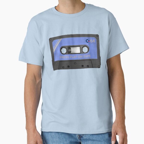 Artikel-Vorschau von Commodore 64 Kassette, designt und verkauft von RetroTeeTime.