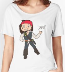 Chibi Captain Jack Sparrow Women's Relaxed Fit T-Shirt