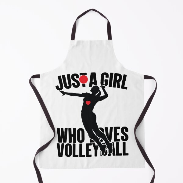 Item preview, Just A Girl Who Loves Volleyball designed and sold by GravitiTees.