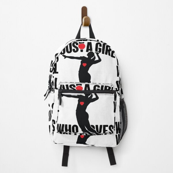 Item preview, Just A Girl Who Loves Volleyball designed and sold by GravitiTees.