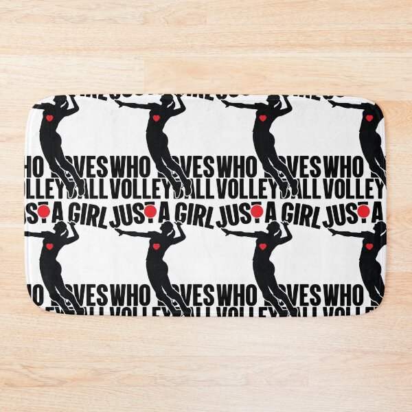 Item preview, Just A Girl Who Loves Volleyball designed and sold by GravitiTees.
