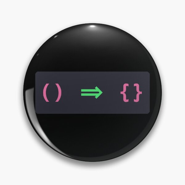 Item preview, Coding Minis – JavaScript (Arrow Function) – Dracula designed and sold by HerrLauermann.