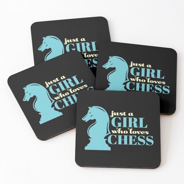 Item preview, Just A Girl Who Loves Chess - Pastel Edition designed and sold by Eye on the Blueline.