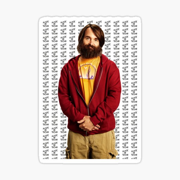 Last man on earth - Alive in Tucson Sticker