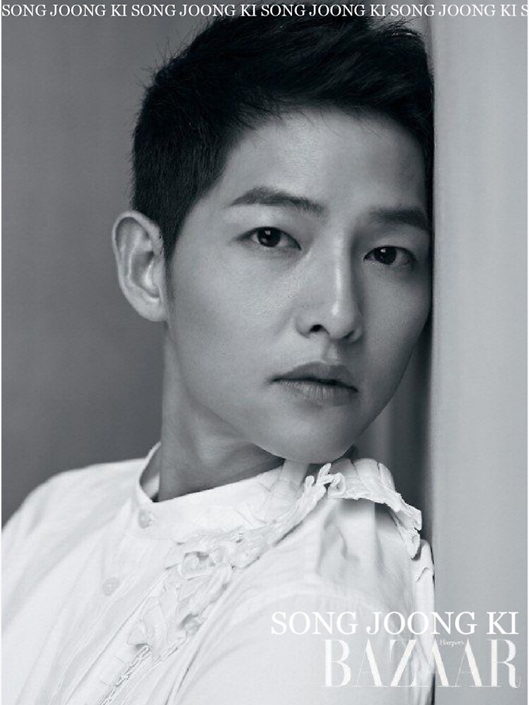 Song Joong Ki 송중기 Korean Actor Bazaar Photoshoot Greeting Card By Banoffe12 Redbubble