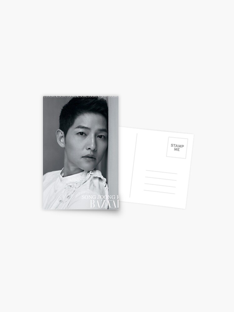 Song Joong Ki 송중기 Korean Actor Bazaar Photoshoot Postcard By Banoffe12 Redbubble