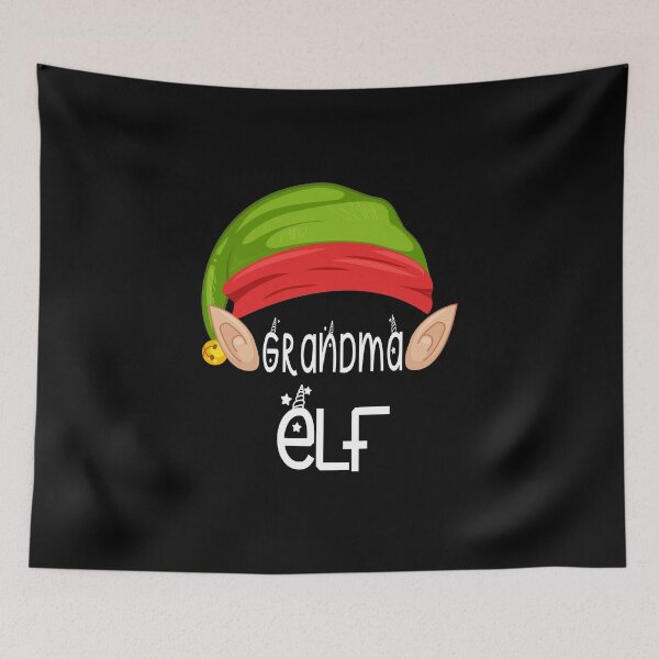 Item preview, Grandma Elf Christmas Gift - Grandmas Day Gift - Merry Christmas - Happy Holidays - Family Matching designed and sold by biigshow.