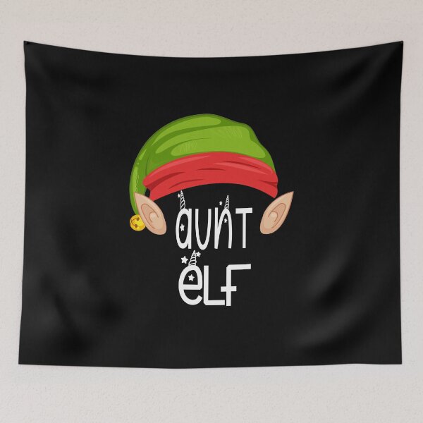 Item preview, Aunt Elf Christmas Gift - Aunts Day Gift - Merry Christmas - Happy Holidays - Family Matching designed and sold by biigshow.