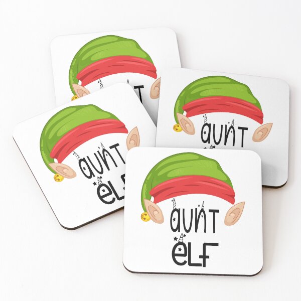 Item preview, Aunt Elf Christmas Gift - Aunts Day Gift - Merry Christmas - Happy Holidays - Family Matching designed and sold by biigshow.