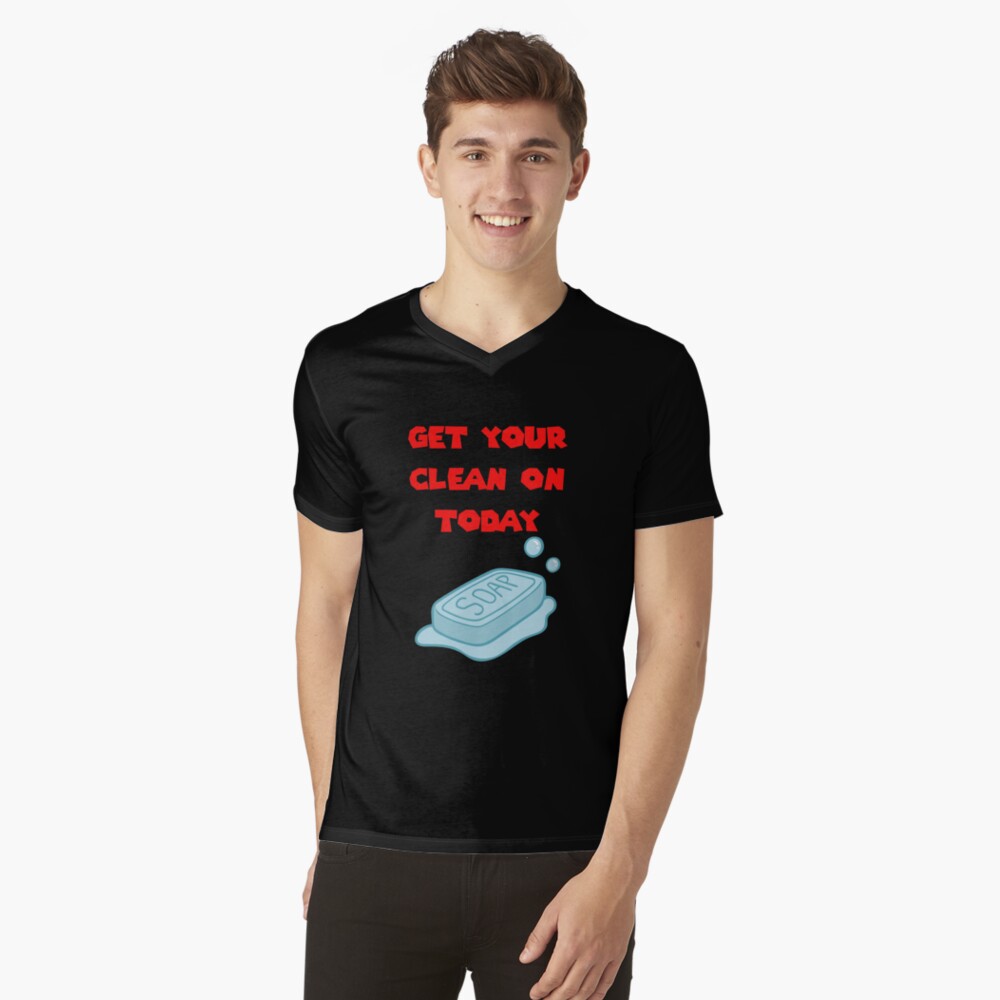 Item preview, V-Neck T-Shirt designed and sold by lhousshop.