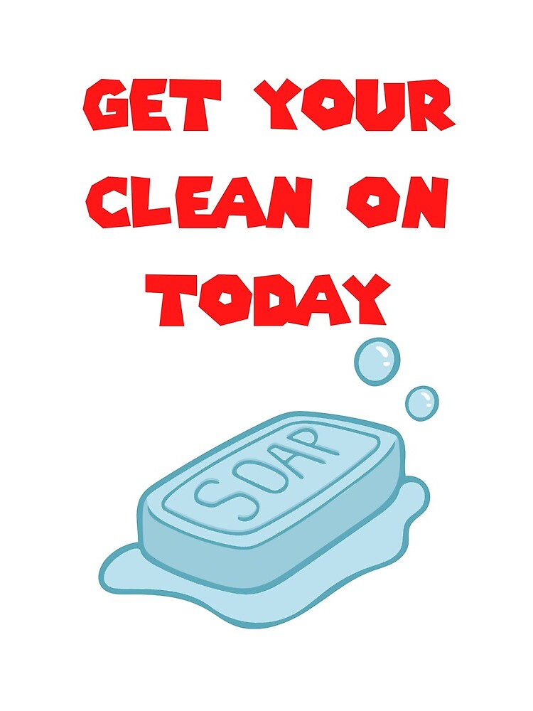 Thumbnail 3 of 3, Drawstring Bag, Get Your Clean On Today Funny Idea T-shirt Classic designed and sold by lhousshop.