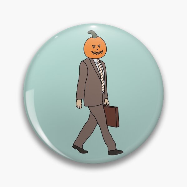 Item preview, Dwight Pumpkin Halloween designed and sold by ScrantonGal.
