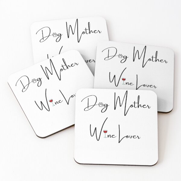 Item preview, Dog Mother Wine Lover designed and sold by JustSayingGifts.