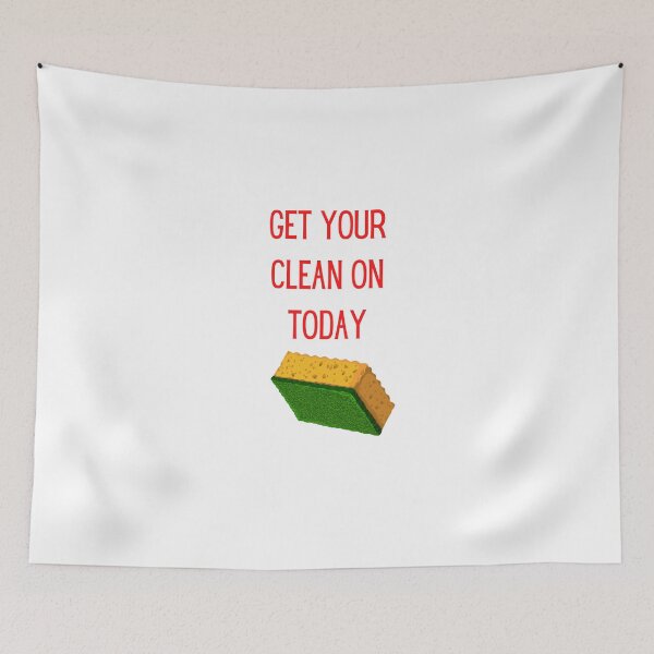 Item preview, Get Your Clean On Today Funny saying T-shirt Classic designed and sold by lhousshop.