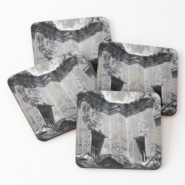 Item preview, Angkor Wat Exterior View Of Beautiful Stone Carvings designed and sold by BeatPoet.