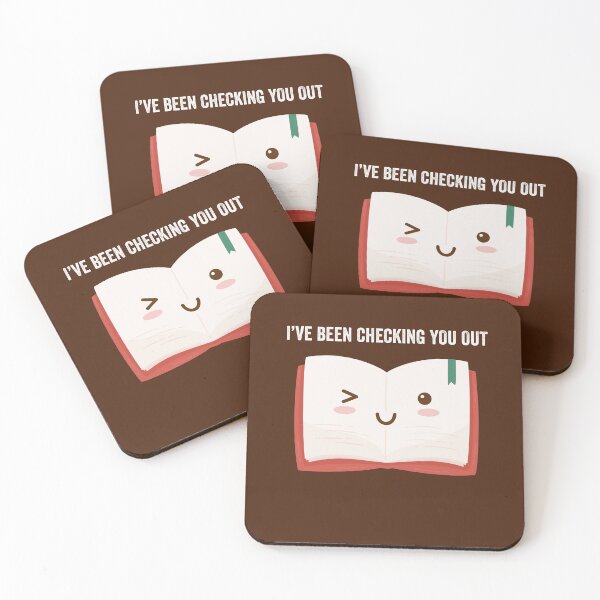 Item preview,  Valentine's Day I've Been Checking You Out Bibliophile Book Lover Librarian Literacy Books Stories Bookworm Reading designed and sold by gkao.