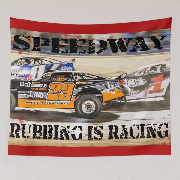 Item preview, Rubbing is Racing - Speedway designed and sold by shaynetwright.