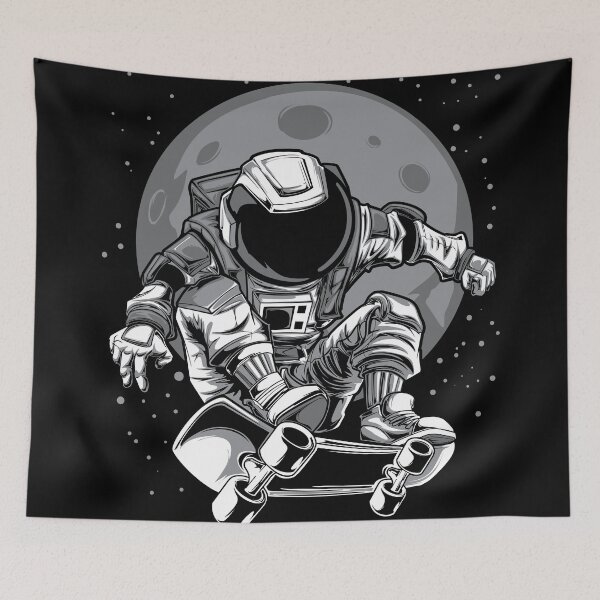 Item preview, Astronout Skateboard designed and sold by SECRET STORE.