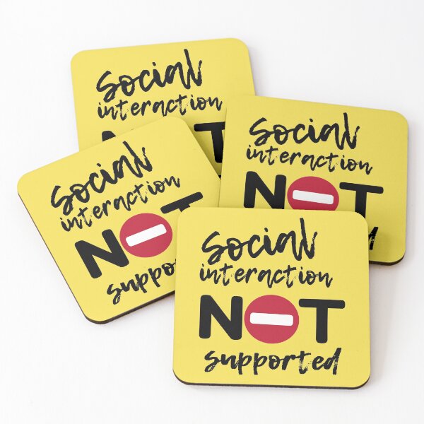 Item preview, Social interaction not supported 2021 designed and sold by Tanya Mihe.