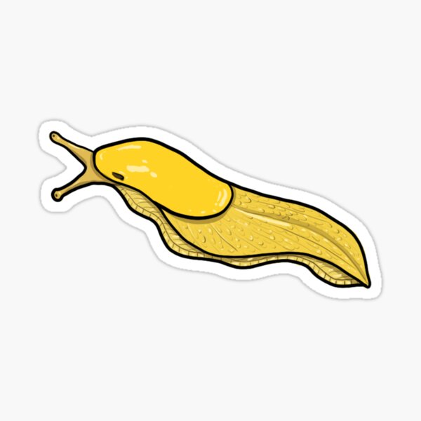 Item preview, banana slug designed and sold by Jennifer Hartley Illanes.