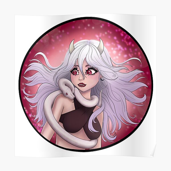 Snake princess and her pet Poster