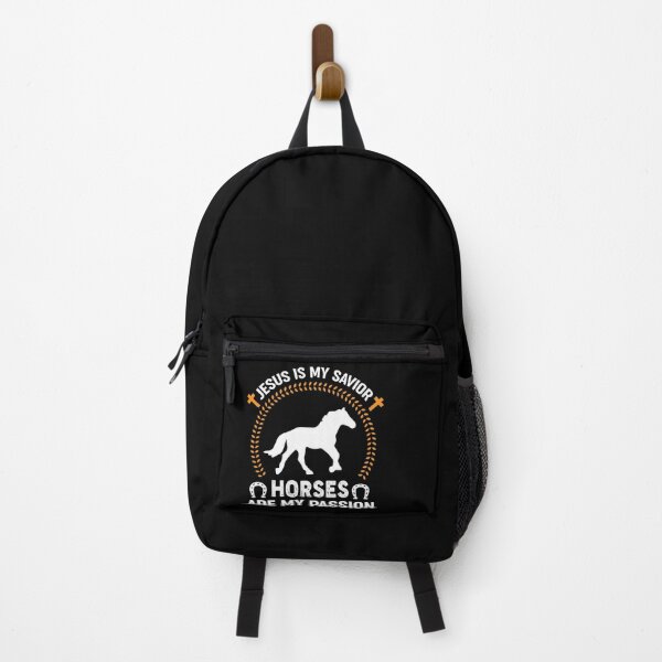 Item preview, Jesus Is My Savior. Horses Are My Passion" . . . I'm a devoted Christian and believe in our savior, Jesus Christ. I also love horses, one of God's most beautiful creatures. designed and sold by JoelsCorner.