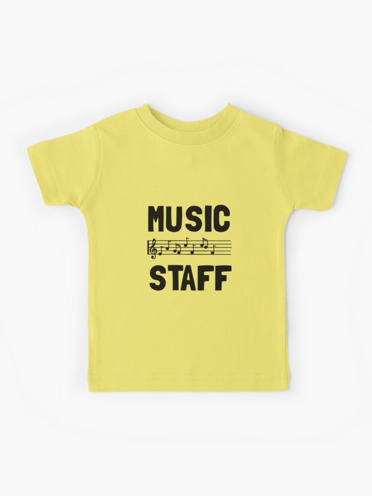 Music Staff | Kids T-Shirt