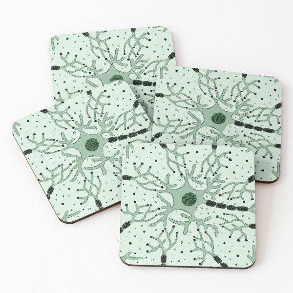 Item preview, Minty Neurons designed and sold by Hodgepodge Bricolage.