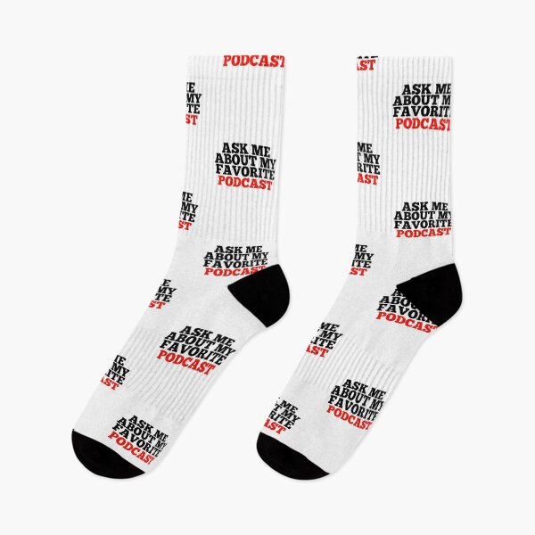 Item preview, Ask Me About My Favorite Podcast designed and sold by ChibiSekai.