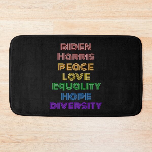 Item preview, Biden Harris Peace Love Equality Hope Diversity designed and sold by DiscGolfTees.