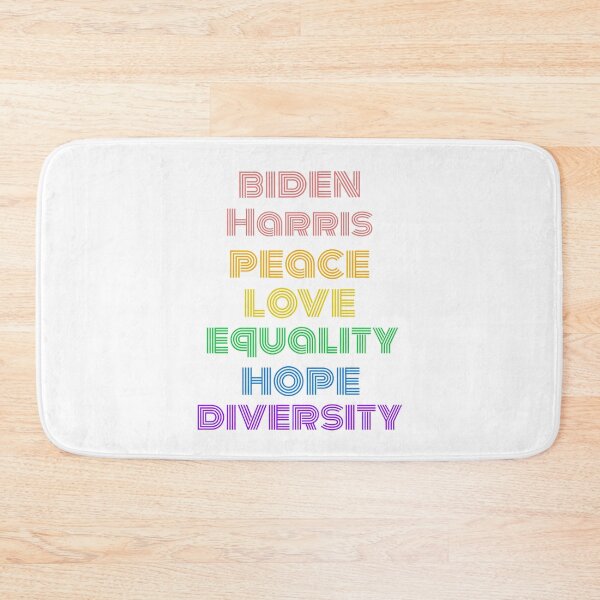 Item preview, Biden Harris Peace Love Equality Hope Diversity designed and sold by DiscGolfTees.