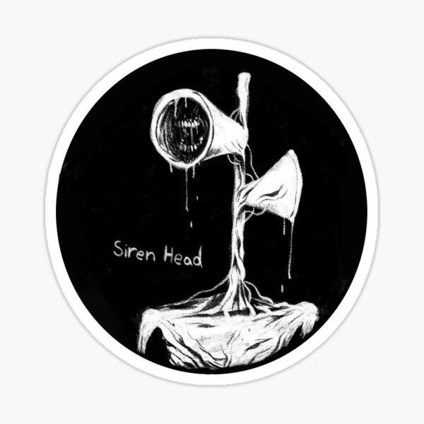 Siren Head Sticker By Digo Store Redbubble