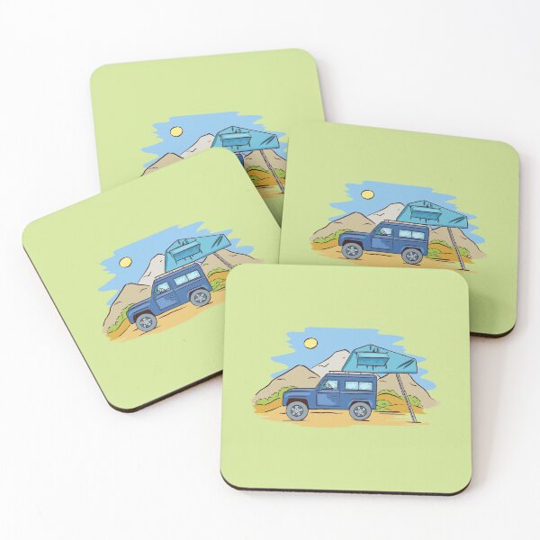 Item preview, Fun Outdoor Camping Van in forest designed and sold by Piztees.