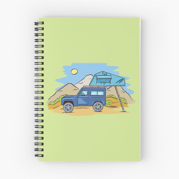 Item preview, Fun Outdoor Camping Van in forest designed and sold by Piztees.