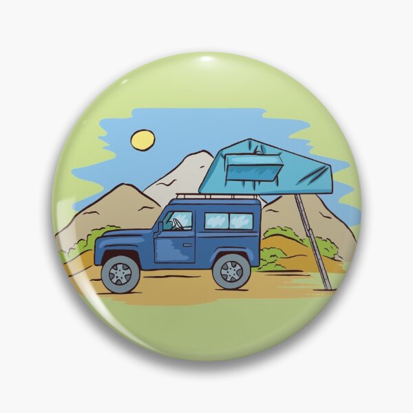 Item preview, Fun Outdoor Camping Van in forest designed and sold by Piztees.