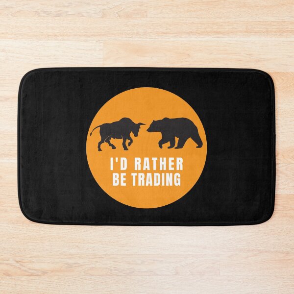 Item preview, Bear vs Bull - I'd Rather Be Trading designed and sold by Cryptohaven.