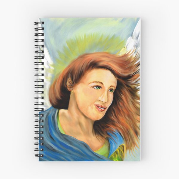 Item preview, Joyous Angel (digital painting) designed and sold by WildestArt.