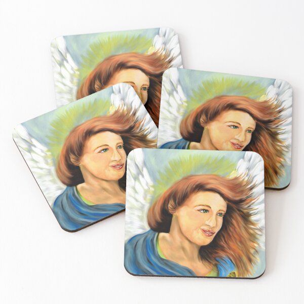 Item preview, Joyous Angel (digital painting) designed and sold by WildestArt.