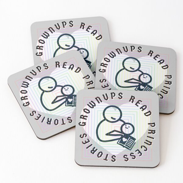 Item preview, Grownups Read Princess Stories designed and sold by GrownupsRead.