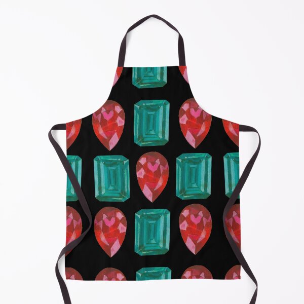 Item preview, Ruby and Emerald Gemstone Artwork designed and sold by Kinasart.