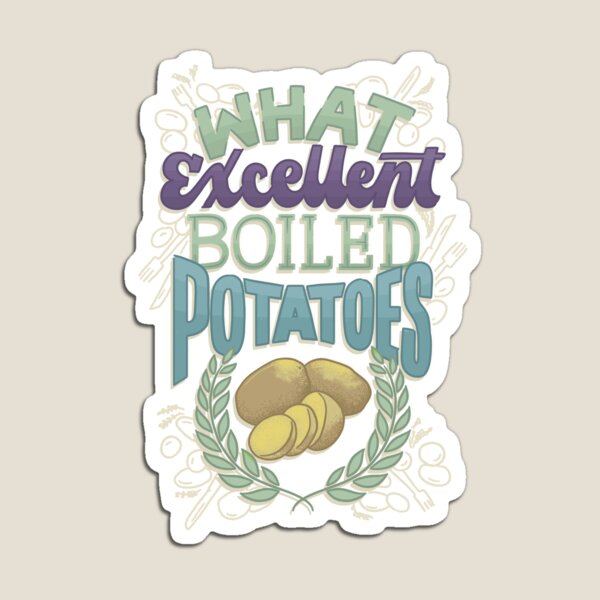 Aperçu de l'œuvre Excellentes pommes de terre bouillies créée et vendue par polliadesign.