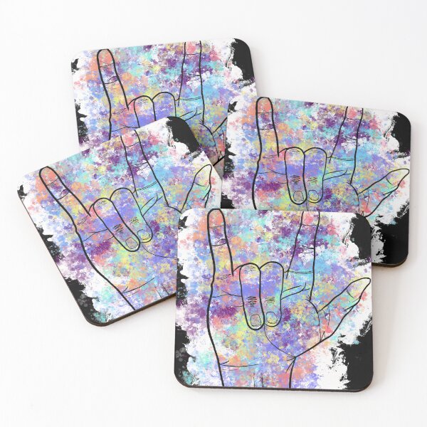 Item preview, ASL "I Love You" Art 3 designed and sold by kenzikreations.
