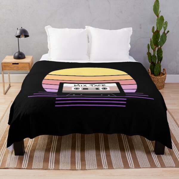 Item preview, 80s Retro Sunset Mix Tape - Vintage designed and sold by SimplyBySong.