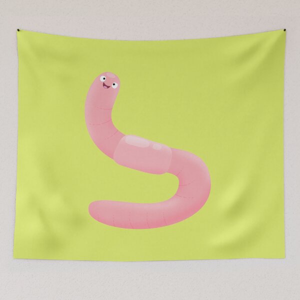 Item preview, Cute worm farm vermiculture cartoon designed and sold by FrogFactory.